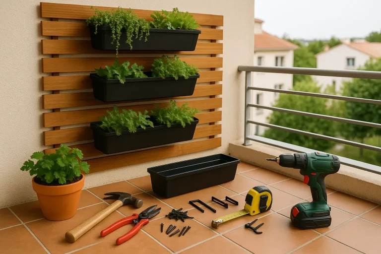 Jardim Vertical na Varanda: Quais Ferramentas e Materiais Você Vai Precisar?