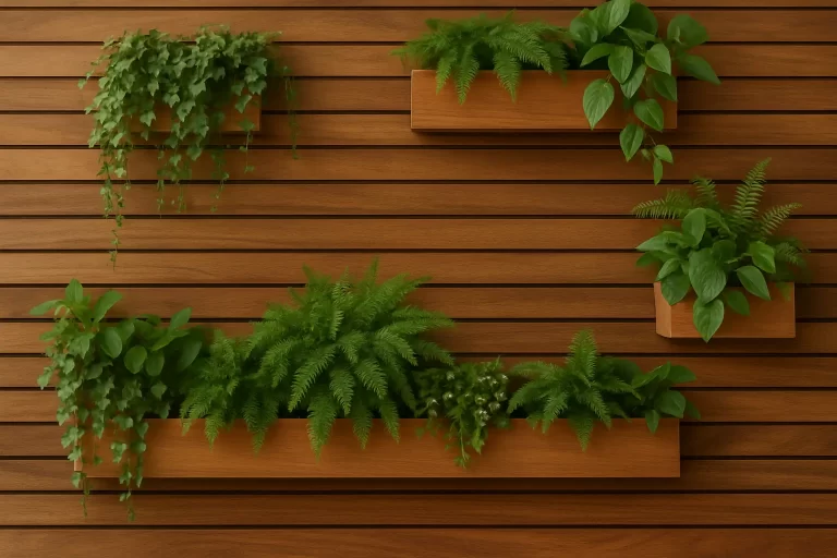 Madeira Certa, Sucesso Garantido: Como Escolher o Tipo Ideal para Seu Jardim Vertical