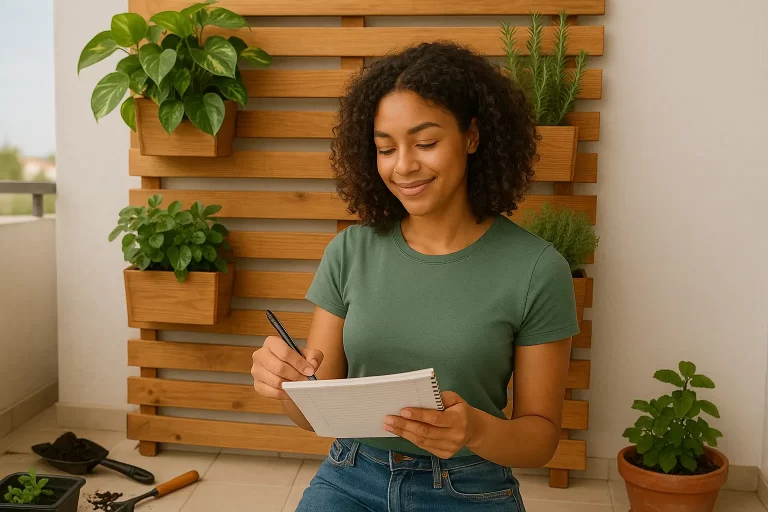 Do Zero ao Verde: Checklist Completo para Montar Seu Jardim Vertical na Varanda