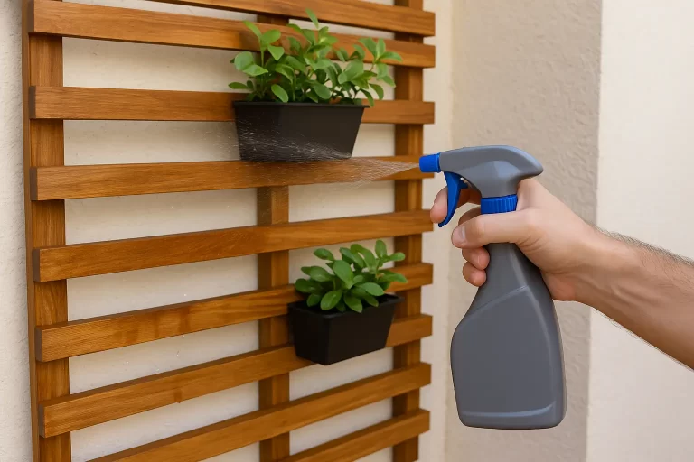 Vai Chover? Veja Como Impermeabilizar a Madeira do Seu Jardim Vertical e Evitar Problemas