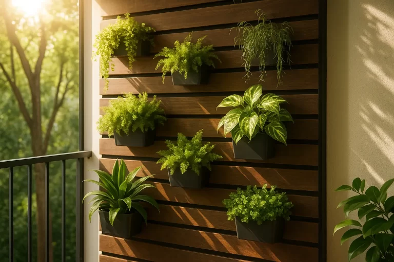 Sol ou Sombra? Descubra as Plantas Ideais para o Jardim Vertical da Sua Varanda
