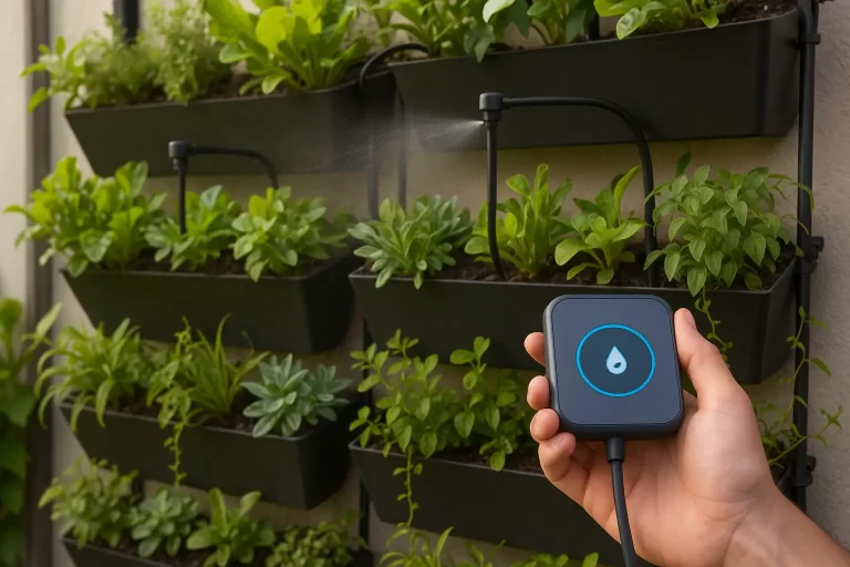 Irrigação Inteligente: Como Manter Seu Jardim Vertical Hidratado Sem Exageros