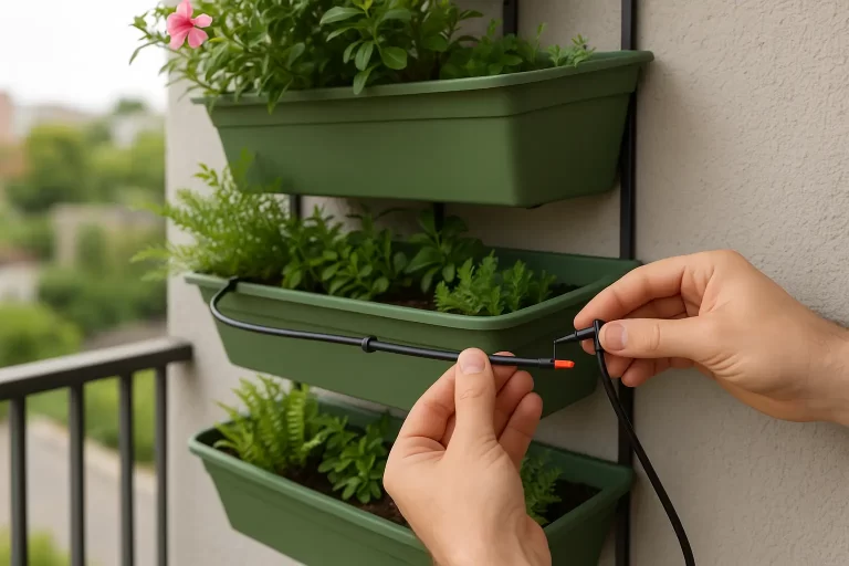 Como Montar um Sistema de Gotejamento para Jardim Vertical na Varanda